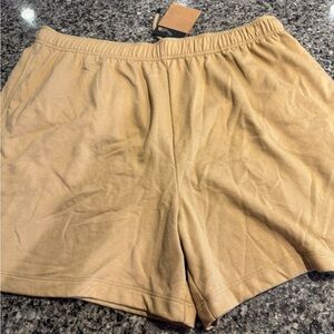 The North Face Tan Men’s Athletic Shorts Lightweight Elastic Waist
